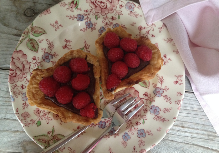 Heart tartlets