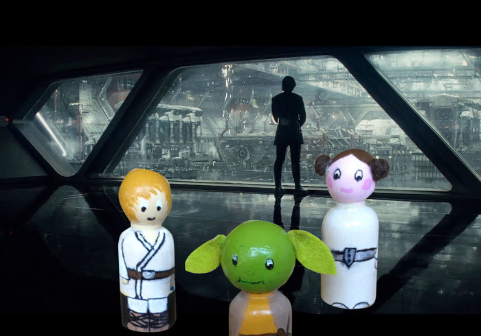 We maken Starwars figuurtjes