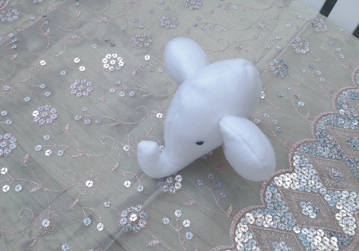 Maak een witte olifant