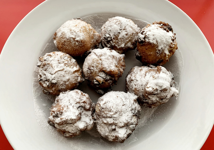 Vanavond eten we oliebollen