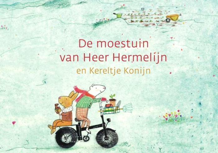 De moestuin van Heer Hermelijn en Kereltje Konijn