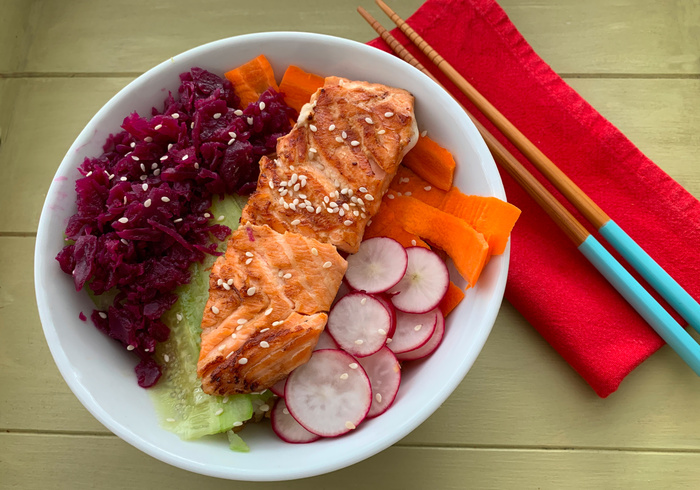 Een snelle Sushi Bowl